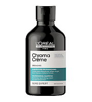 L'Oreal Professionnel Chroma Creme - Шампунь зеленый 300 мл